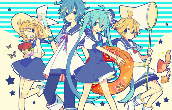 Blue of summer