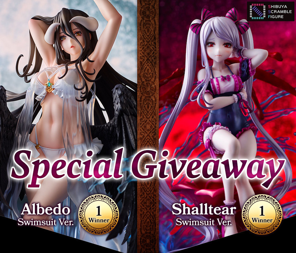 Special Giveaway: Albedo & Shalltear (1 Winner Each)