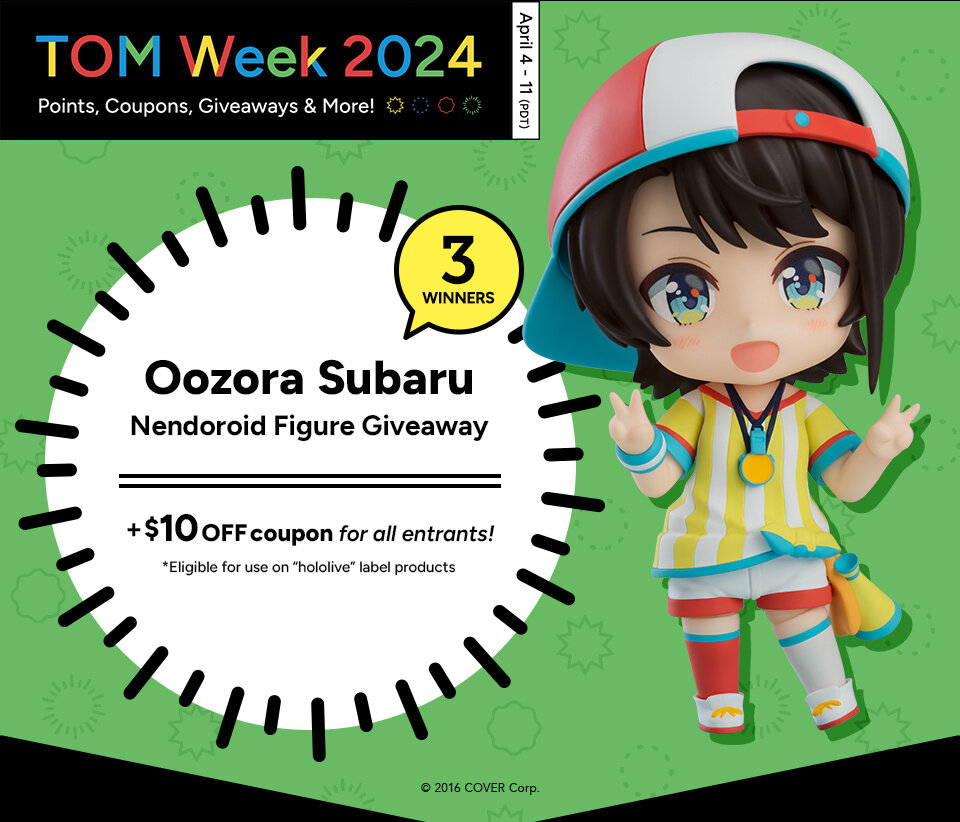 [TOM Week 2024] Oozora Subaru Nendoroid Giveaway