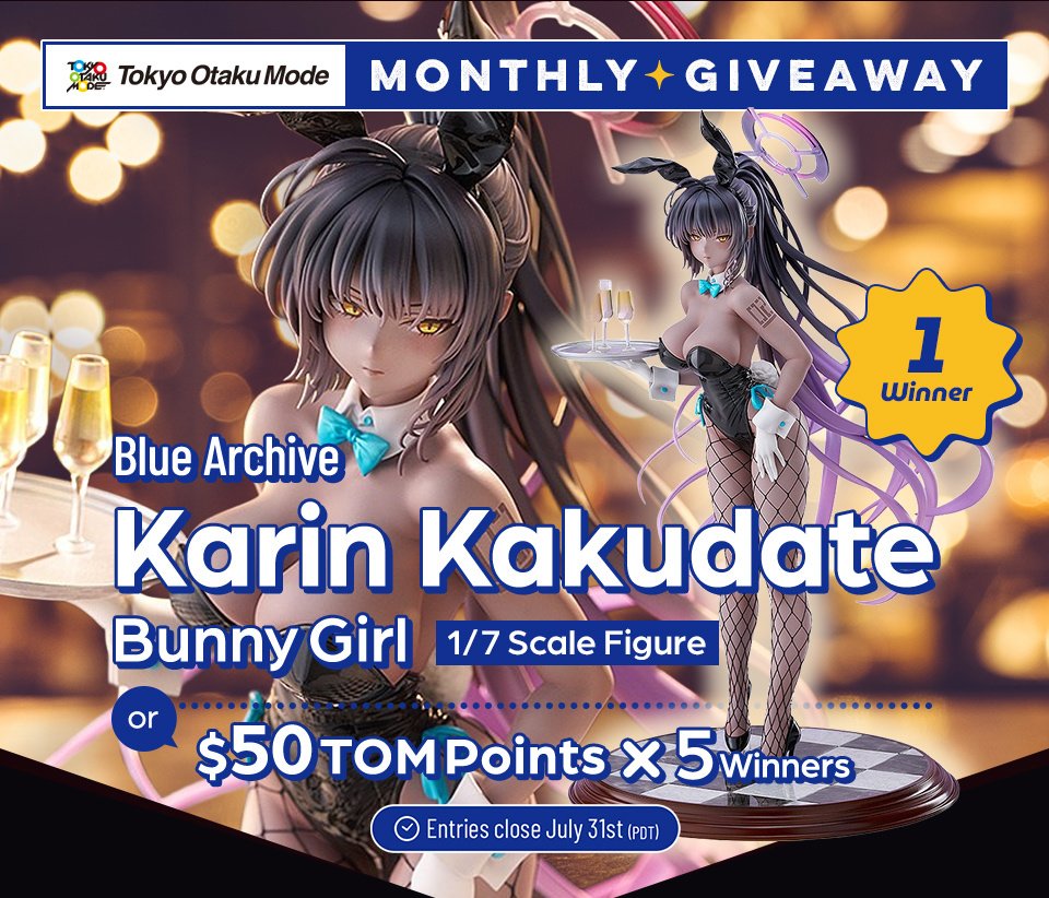 Blue Archive Karin Kakudate (Bunny Girl) Giveaway 1/7 Scale Figure