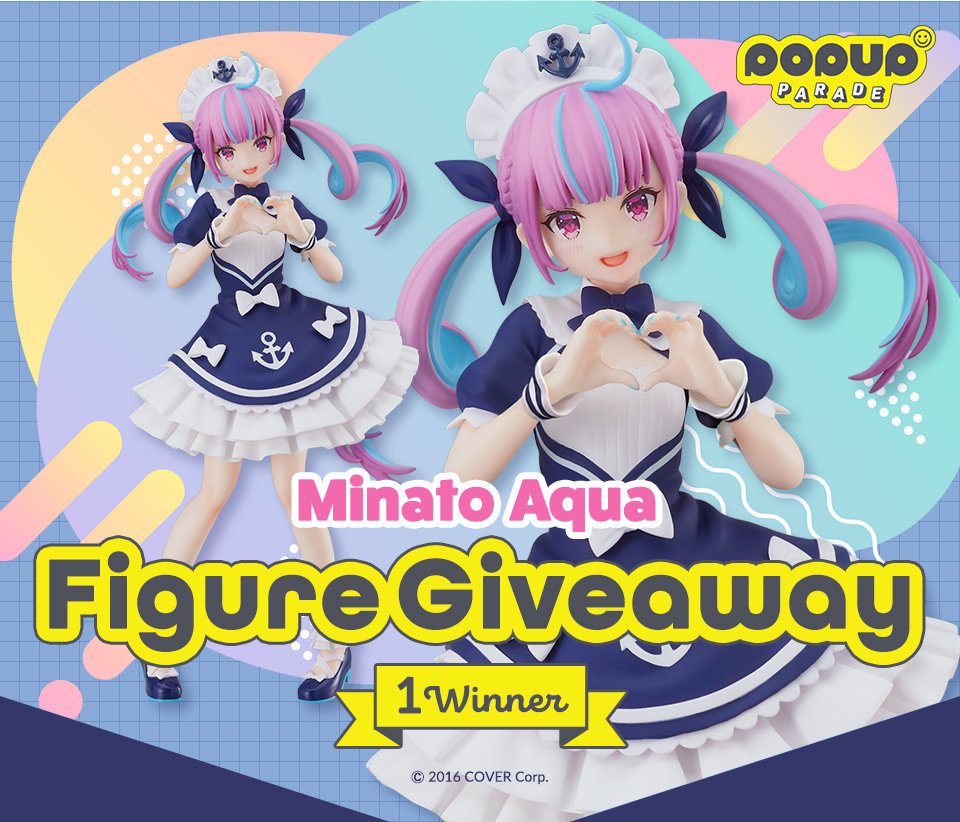 Pop Up Parade Minato Aqua Figure Giveaway