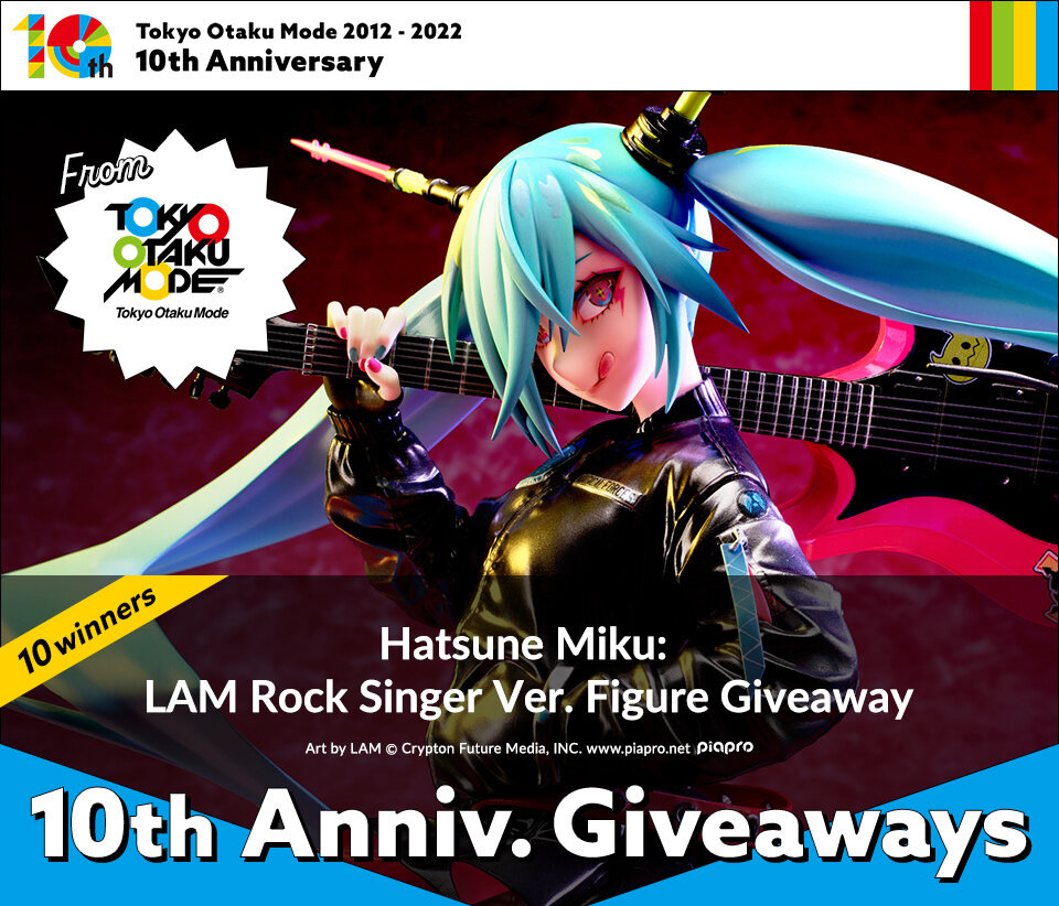 TOM Week 2022: Hatsune Miku - LAM Rock Singer Ver. Figure Giveaway