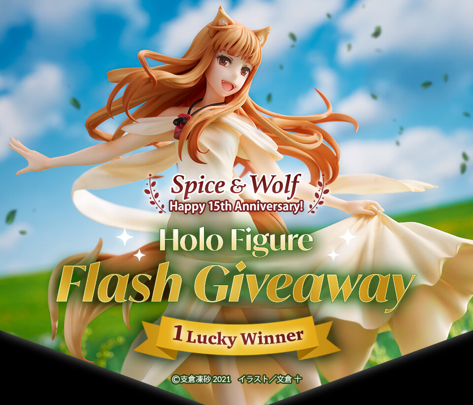 Holo Figure Flash Giveaway