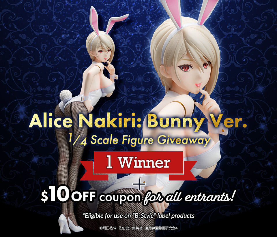 Alice Nakiri: Bunny Ver. 1/4 Scale Figure Giveaway