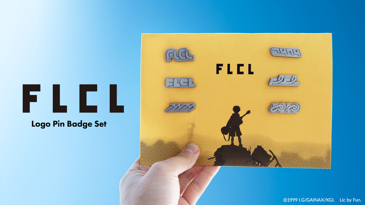 FLCL Logo Pin Badge Set