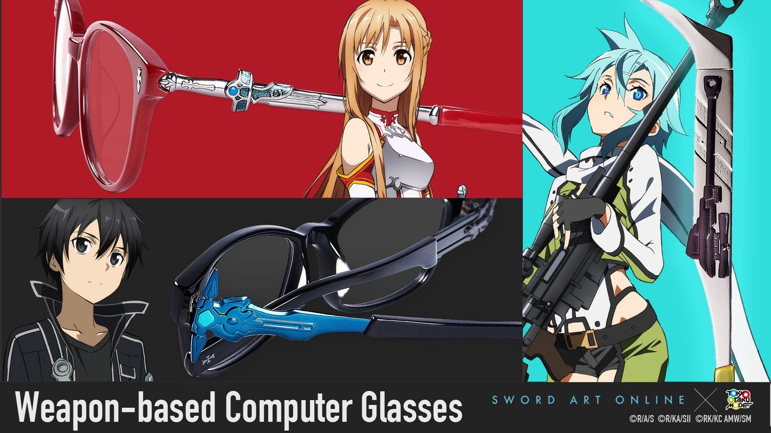 [SAO x TOM] Sword Art Online Weapon-based Computer Glasses