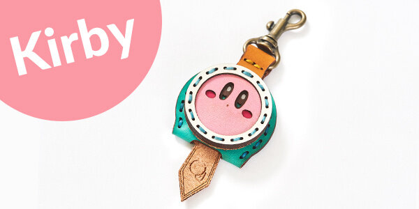 Kirby 25th Anniversary Pupupu Leather Key Cover [Includes TOM 